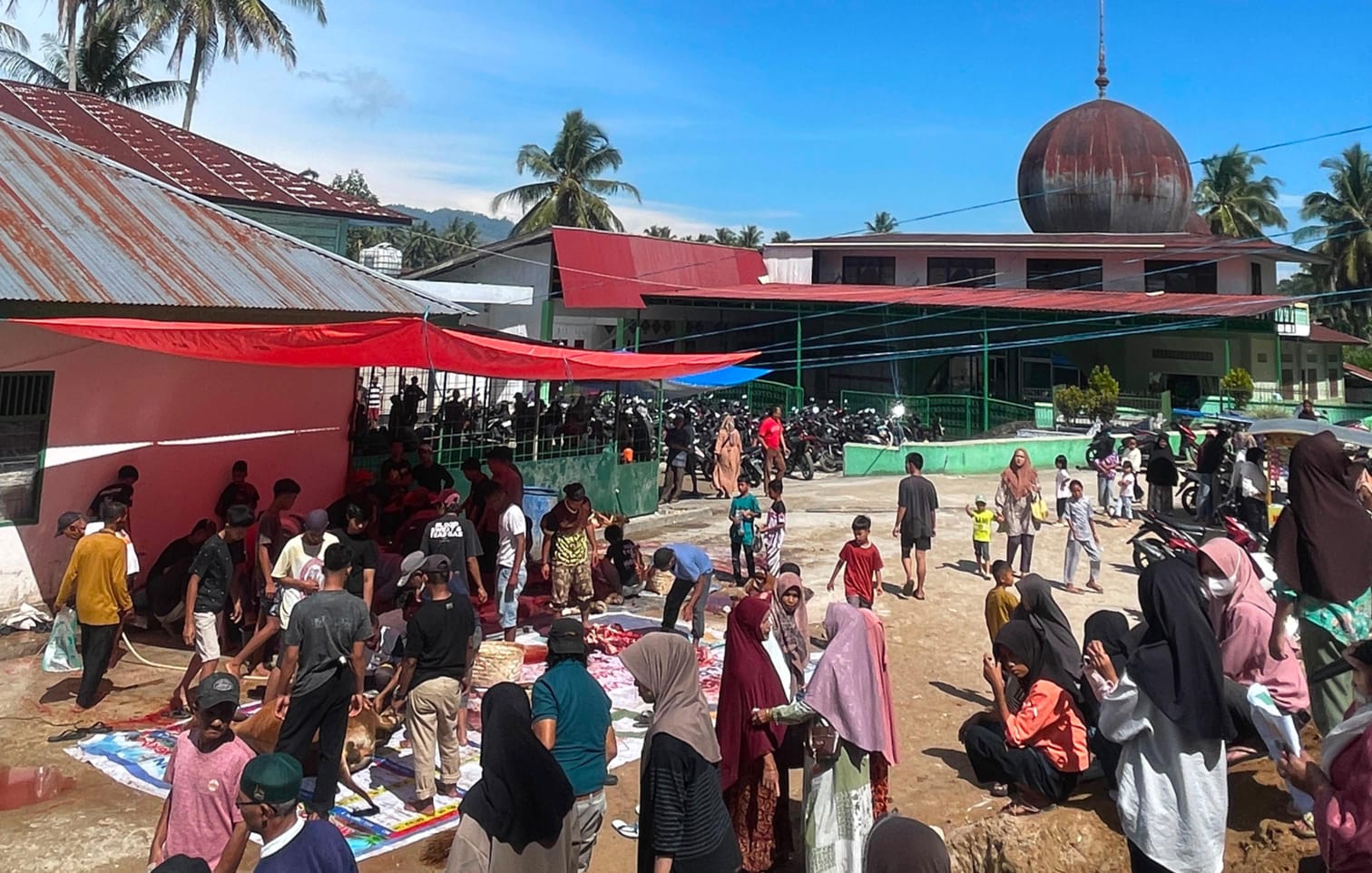 Suasana Qurban Idul Adha